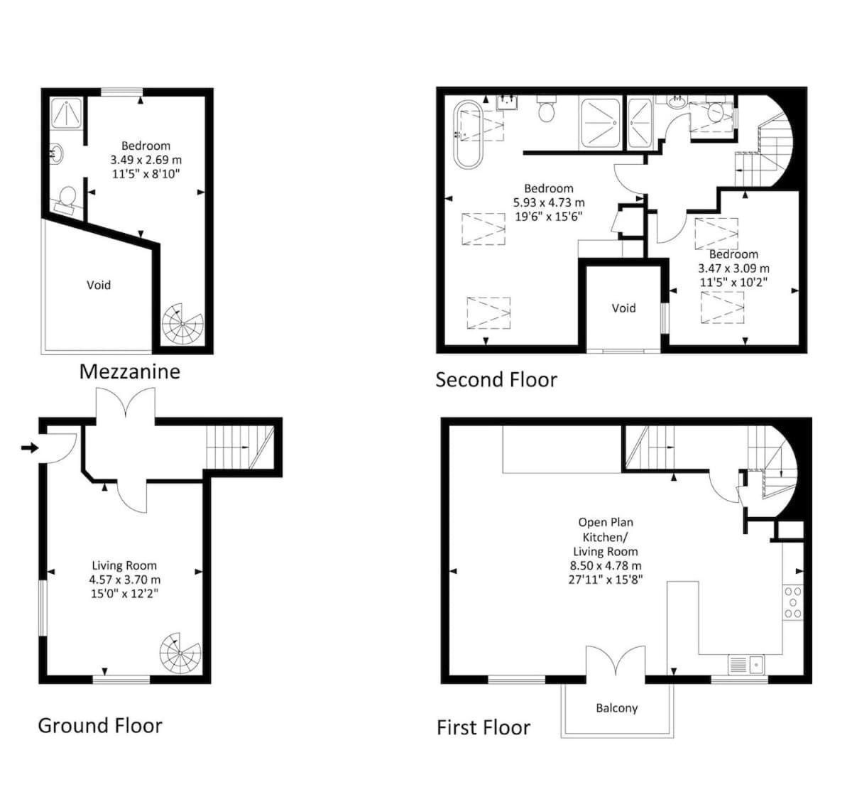 Converted Factory Loft Apartment Bristol Esterno foto